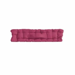 Coussin de Sol Pacifique 60x60cm Framboise