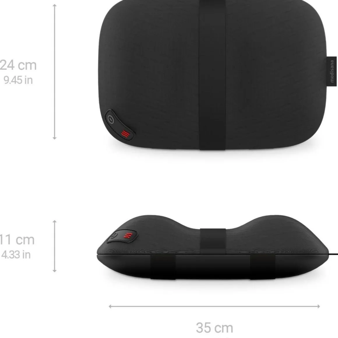 Coussin massant Contour Shiatsu