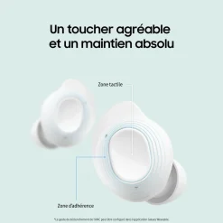 Écouteurs Galaxy Buds FE Buds avec Galaxy AI - Blanc