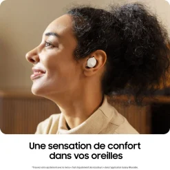 Écouteurs Galaxy Buds FE Buds avec Galaxy AI - Blanc