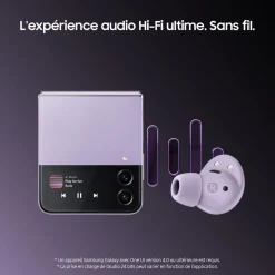 Écouteurs Galaxy Buds 2 Pro Buds avec Galaxy AI - Noir