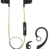 Écouteurs Q1668 Sport Bluetooth Noir et Jaune réflectif