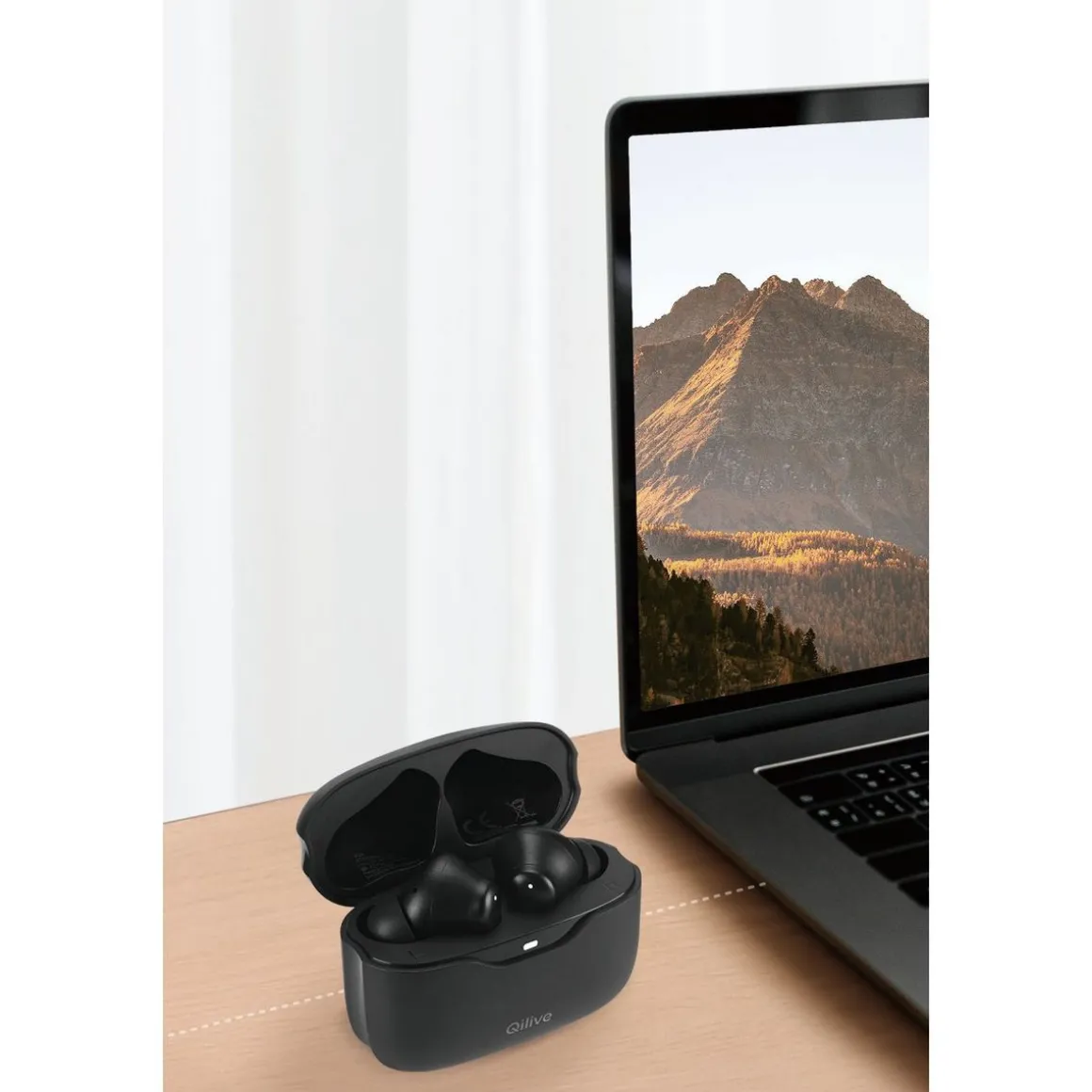 Écouteurs TWS ANC Q1861 - Noir