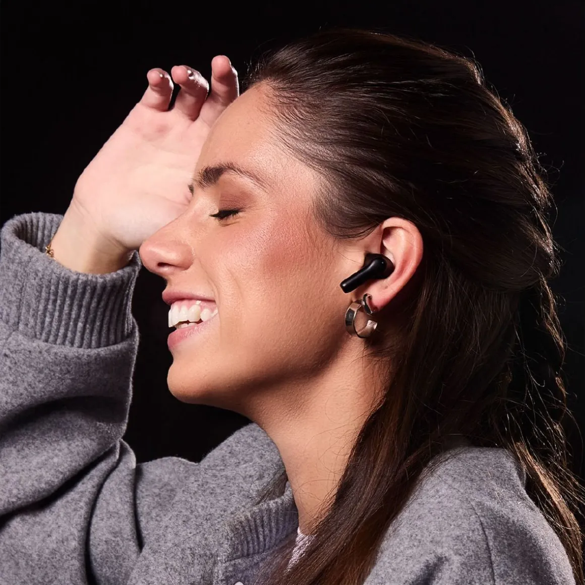 Écouteurs TWS ANC Q1861 - Noir