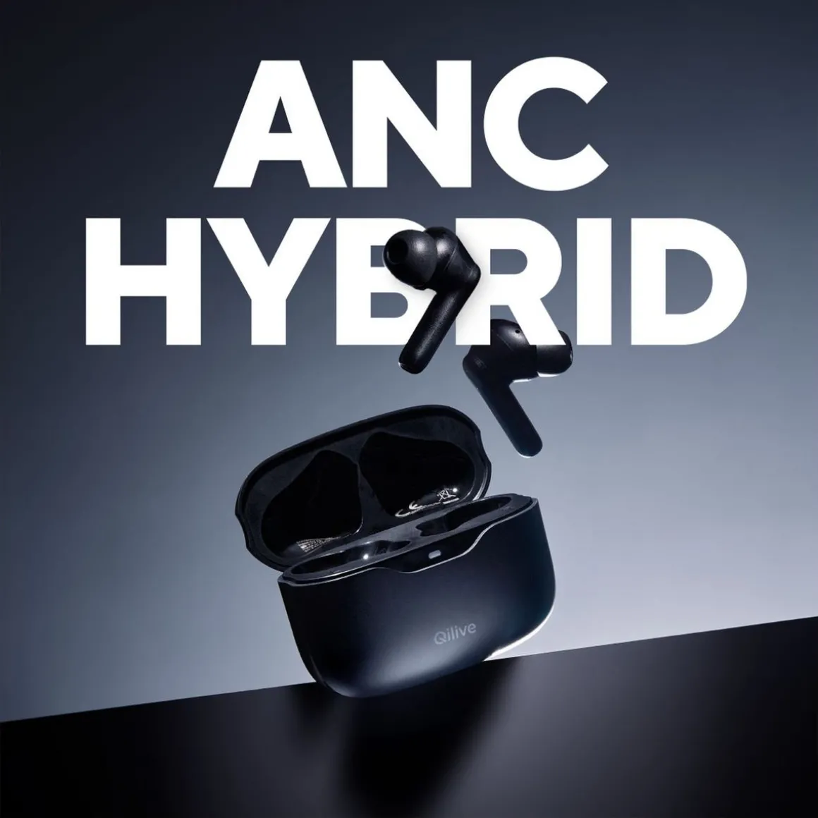 Écouteurs TWS ANC Q1861 - Noir