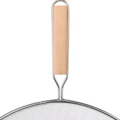 Couvercle Anti-Projection Inox 33cm Naturel