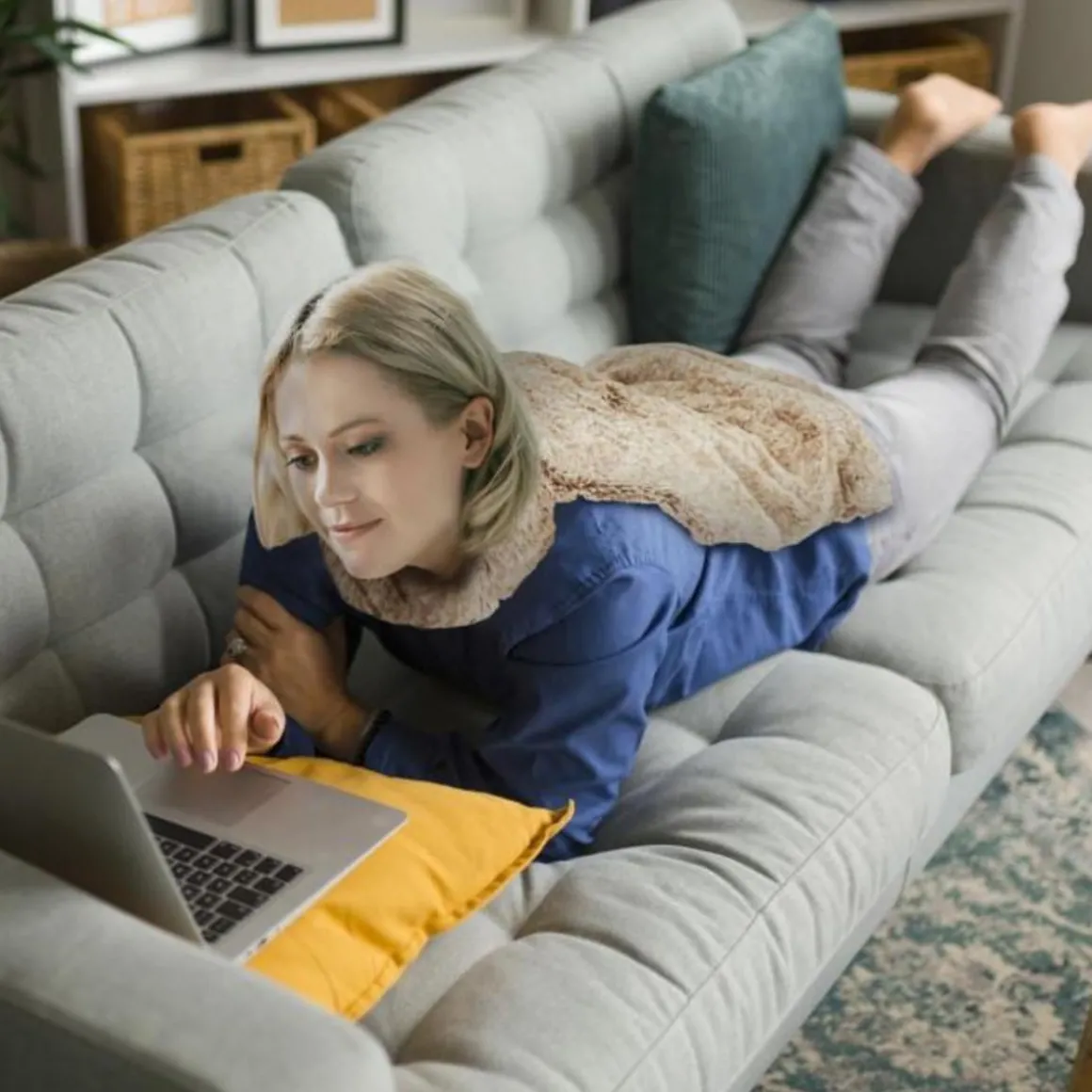 Couverture Dorsale Micro-Ondable 37cm Marron