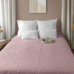 Couvre-lit à dessin floral