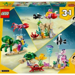 Creator 31158 - Les Animaux Marins 3 en 1