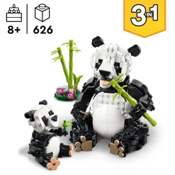 Creator 31165 - Les Animaux Sauvages : La Famille des Pandas