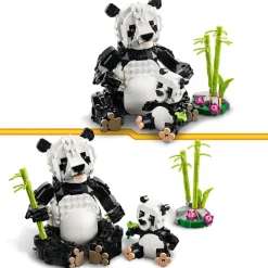 Creator 31165 - Les Animaux Sauvages : La Famille des Pandas