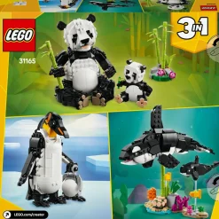 Creator 31165 - Les Animaux Sauvages : La Famille des Pandas