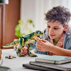 Creator 31151 - T-Rex - Dinosaure Jouet à Transformer en Tricératops ou en Ptérodactyle - Set de Construction