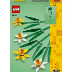 Creator 40747 Les Jonquilles, Kit de Construction de Fleurs Artificielles, Cadeau pour Adolescentes et Enfants