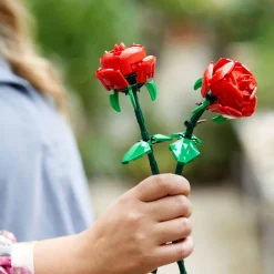Creator 40460 Les Roses, Set de Fleurs Artificielles pour Filles et Garçons Dès 8 Ans, Décoration de Maison