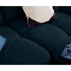 Crocus - canapé d'angle réversible - 4 places - convertible avec coffre - en fausse fourrure