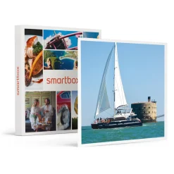 Croisière d'1h30 en catamaran pour 2 adultes et 2 enfants au fort Boyard - Coffret Cadeau Sport & Aventure