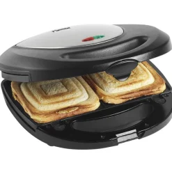 Croque-gaufre-grill 3en1 760w noir - asm8010