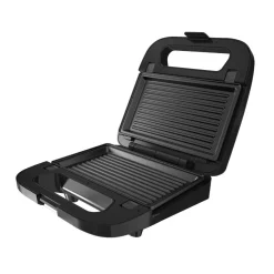 Croque-gaufre-grill 750w gris - BXSA754E