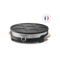 Crêpière 109016 - Gris et noir