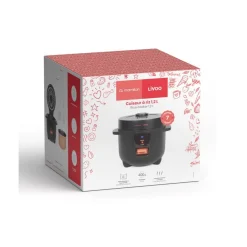 Cuiseur à riz 400w 1.2l noir - DOC298