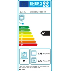 Cuisinière induction a+ 73l 3 feux, série 500 surroundcook, blanc - LKI64890BW