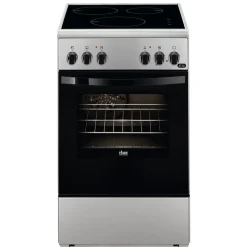 Cuisinière induction FCI553GCSA, 50 cm, 3 foyers induction, Four multifonction