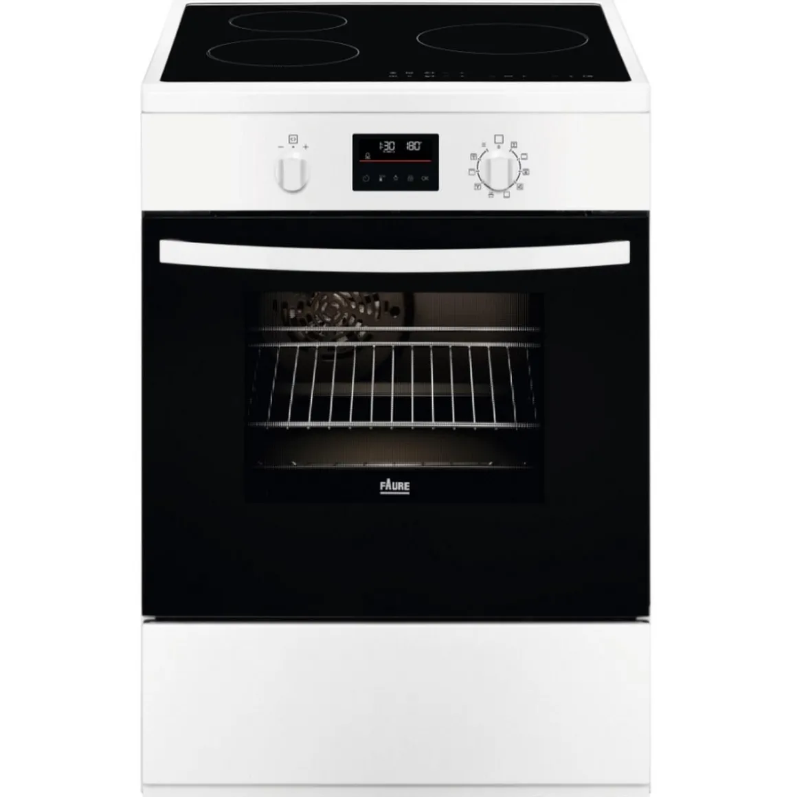 Cuisinière induction 54l 3 feux blanc - FCI6593PWA