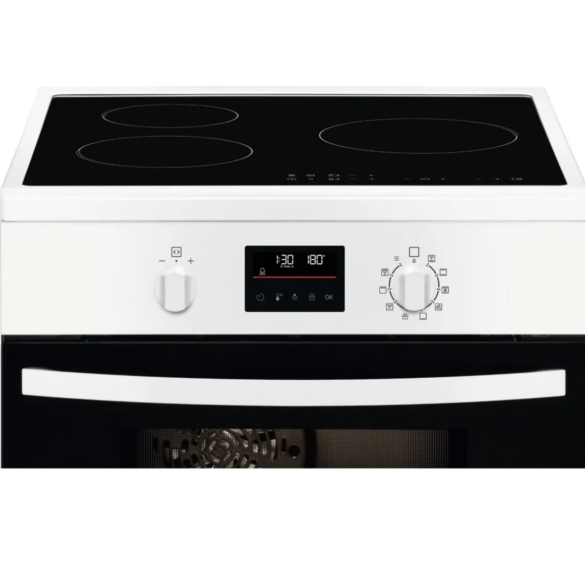 Cuisinière induction 54l 3 feux blanc - FCI6593PWA
