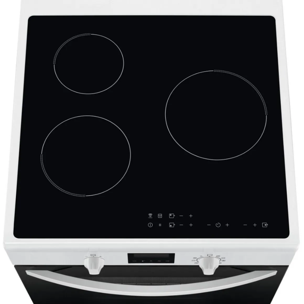 Cuisinière induction 54l 3 feux blanc - FCI6593PWA