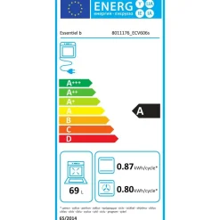 Cuisinière vitrocéramique ECV606s