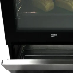 Cuisinière vitrocéramique FSS57100GW, 50 cm, 4 foyers, Four à convection naturelle