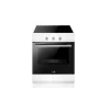 Cuisinière vitrocéramique 65l 4 feux blanc - FACI2003B