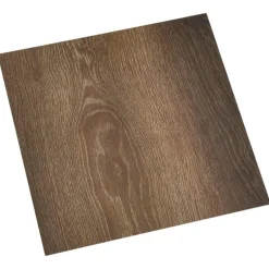 Dalles de plancher autoadhesives 55 pcs PVC 5,11 m^2 marron
