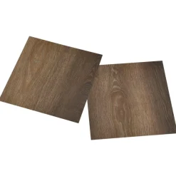 Dalles de plancher autoadhesives 55 pcs PVC 5,11 m^2 marron