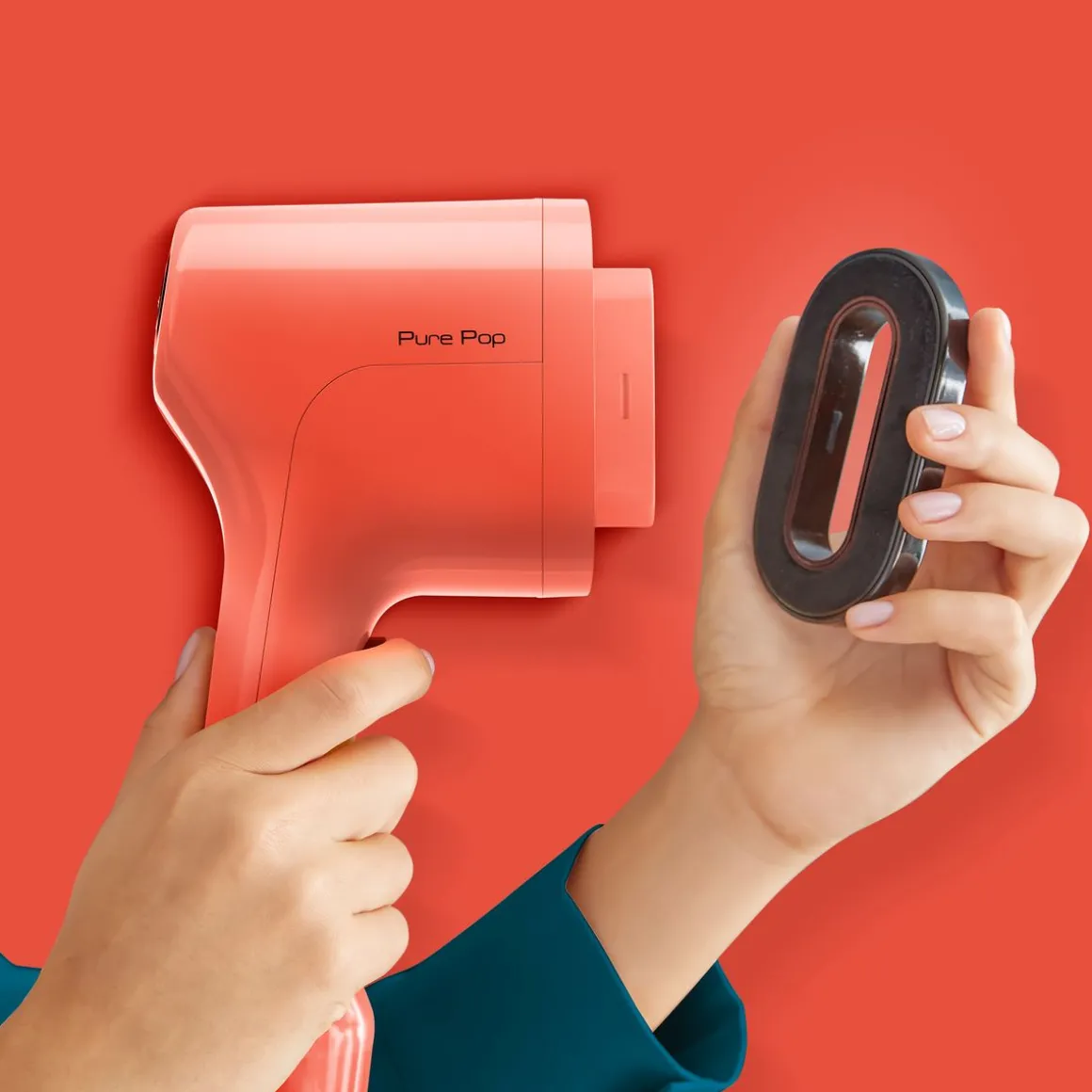 Défroisseur à main Pure POP DT2022 - Corail