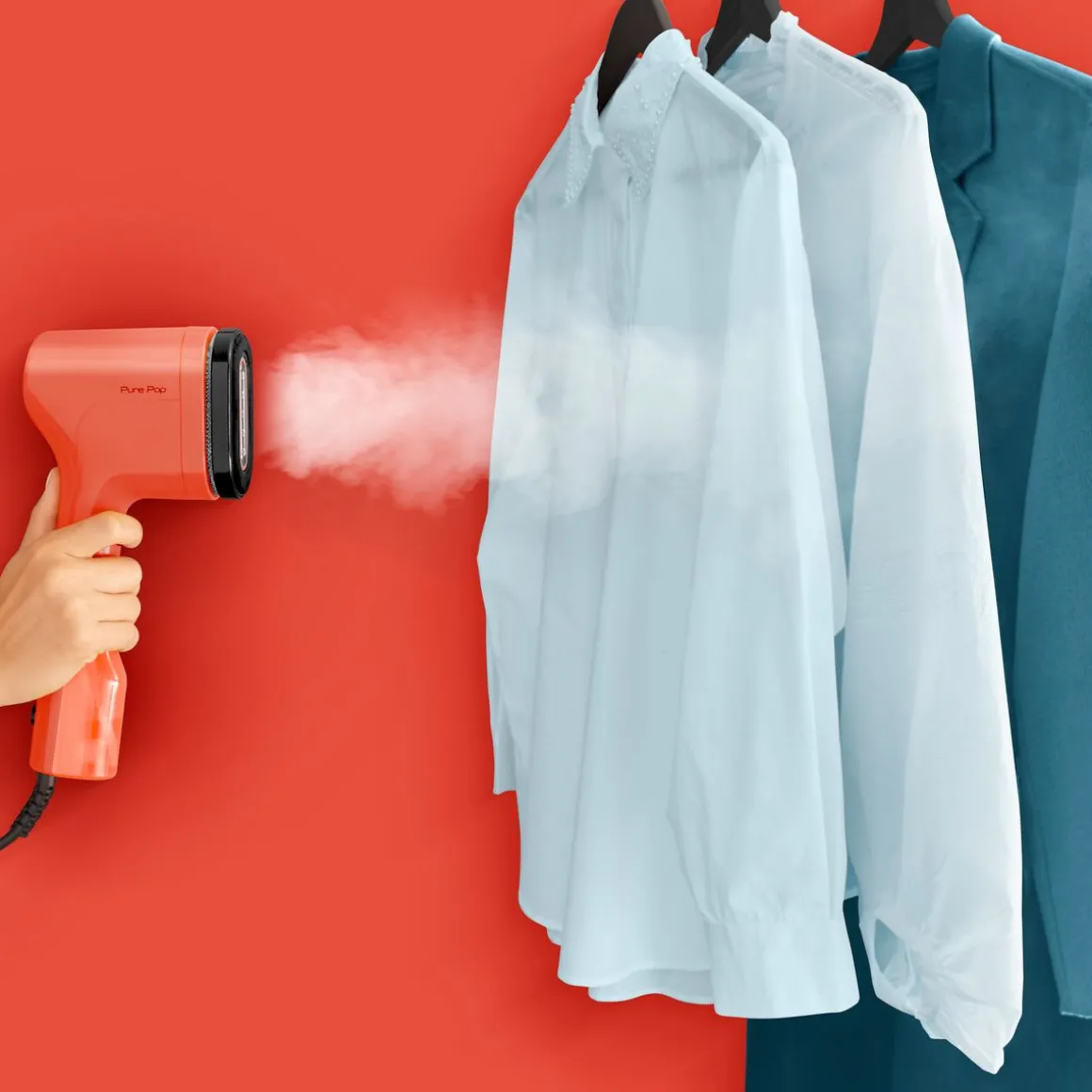 Défroisseur à main Pure POP DT2022 - Corail