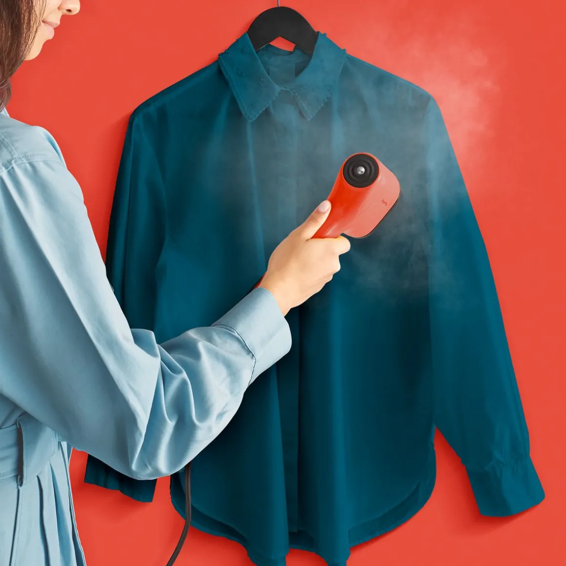 Défroisseur à main Pure POP DT2022 - Corail