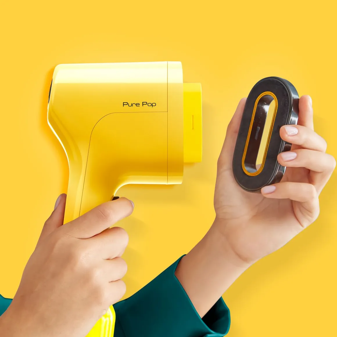 Défroisseur à main Pure POP DT2026 - Jaune