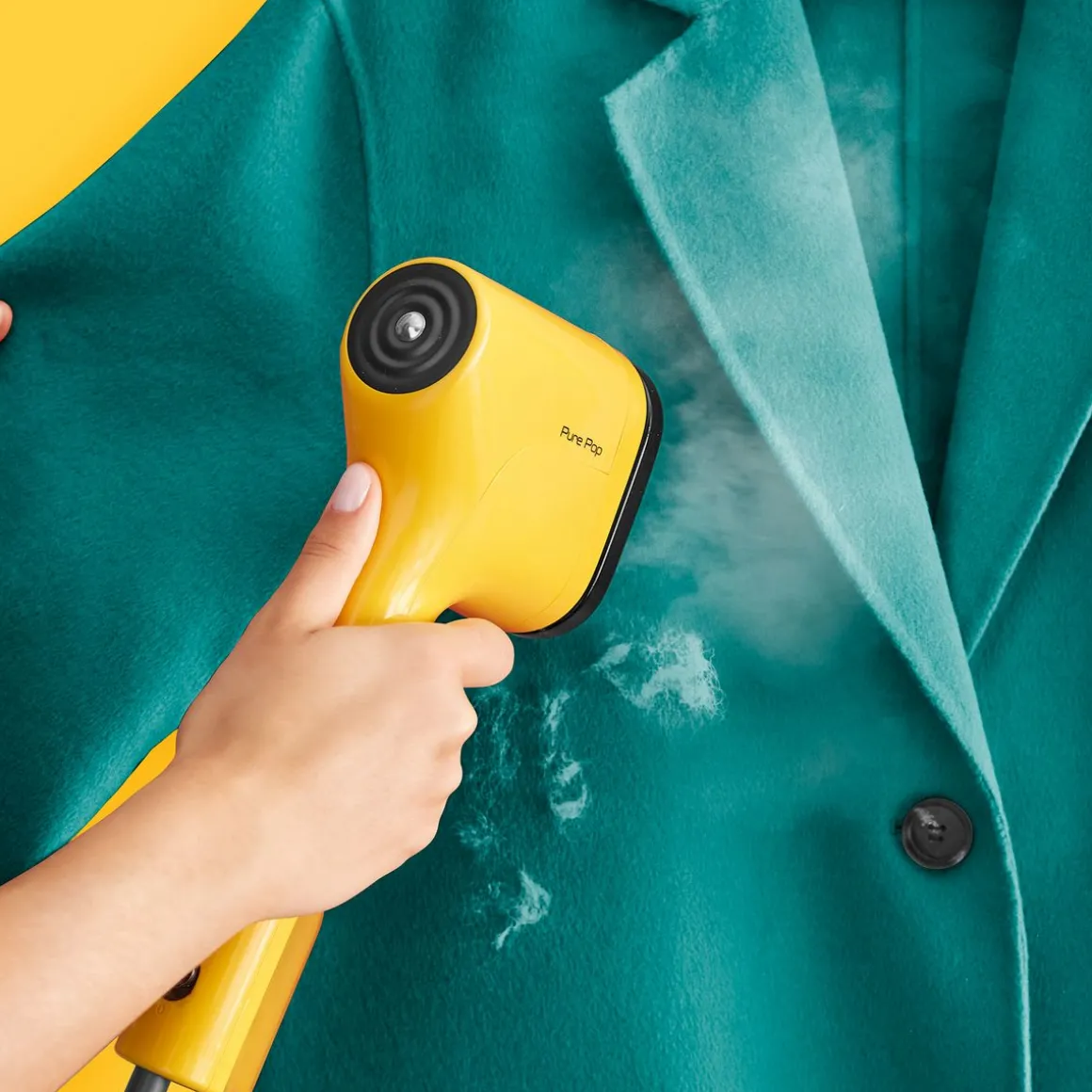 Défroisseur à main Pure POP DT2026 - Jaune