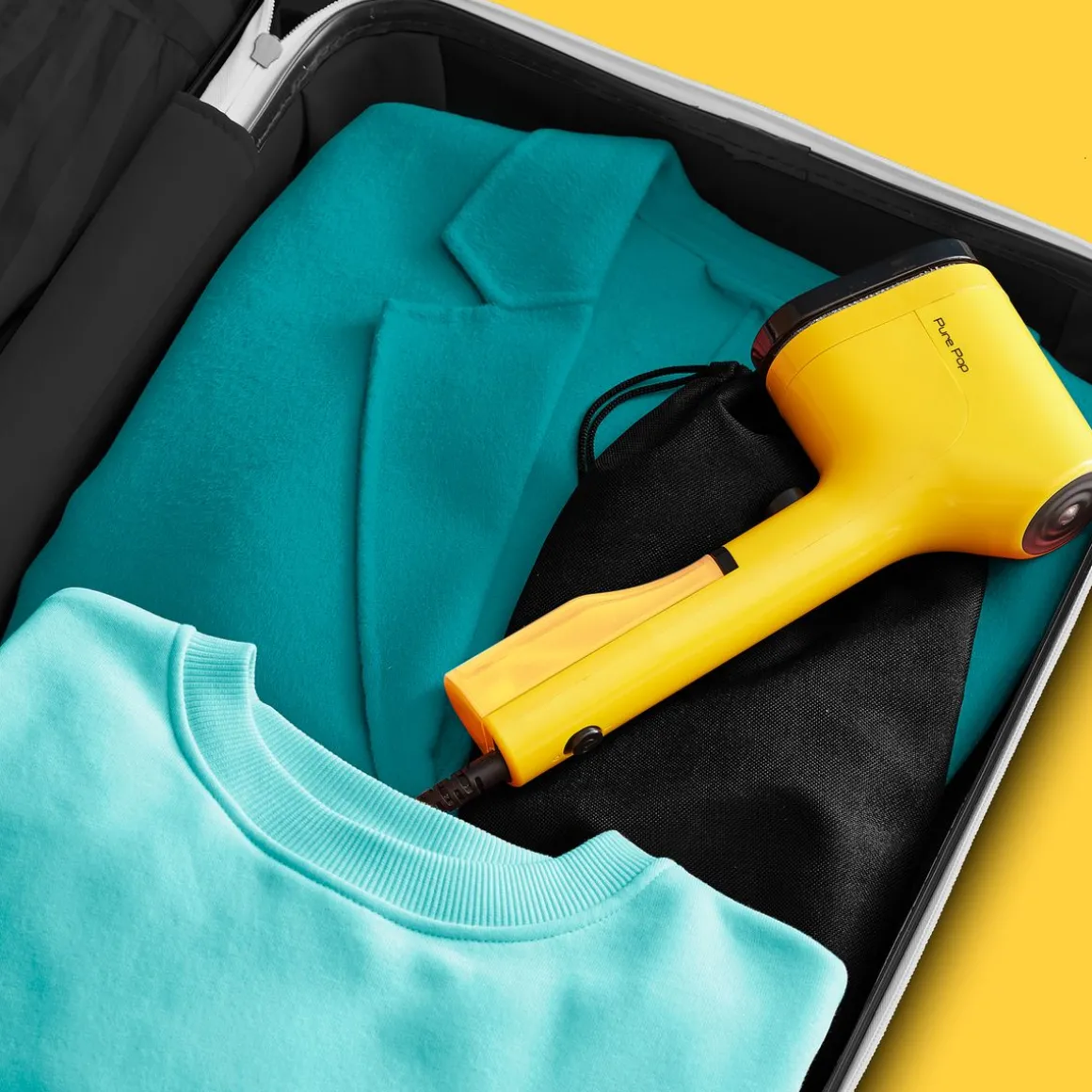 Défroisseur à main Pure POP DT2026 - Jaune