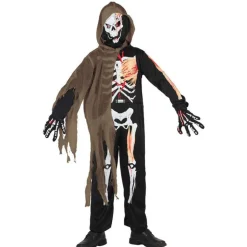 Déguisement - Squelette Terrifiant - Enfant - 10/12 ans (140 à 152 cm)
