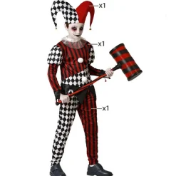 Déguisement Arlequin - Garçon - 7/9 ans (122 à 134 cm)