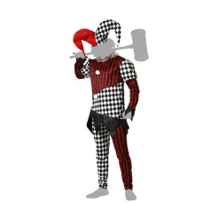 Déguisement Arlequin : Noir et Blanc - Homme - XL