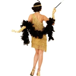 Déguisement Charleston - Femme - Doré - L - 40/42