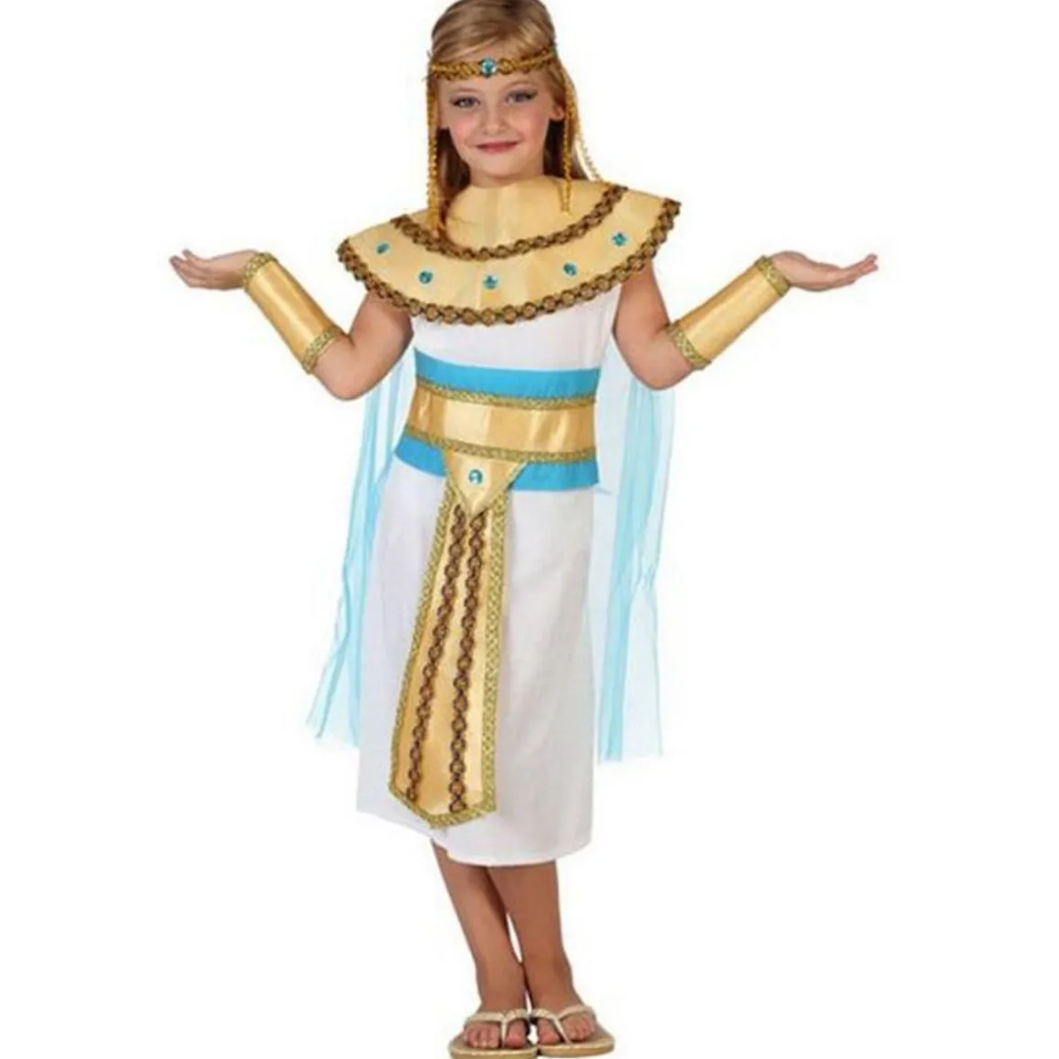 Déguisement de Nefertiti - Fille - 7/9 ans (122 à 134 cm)