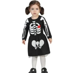Déguisement de Squelette - Bébé Fille - 18/24 mois (81 à 86 cm)