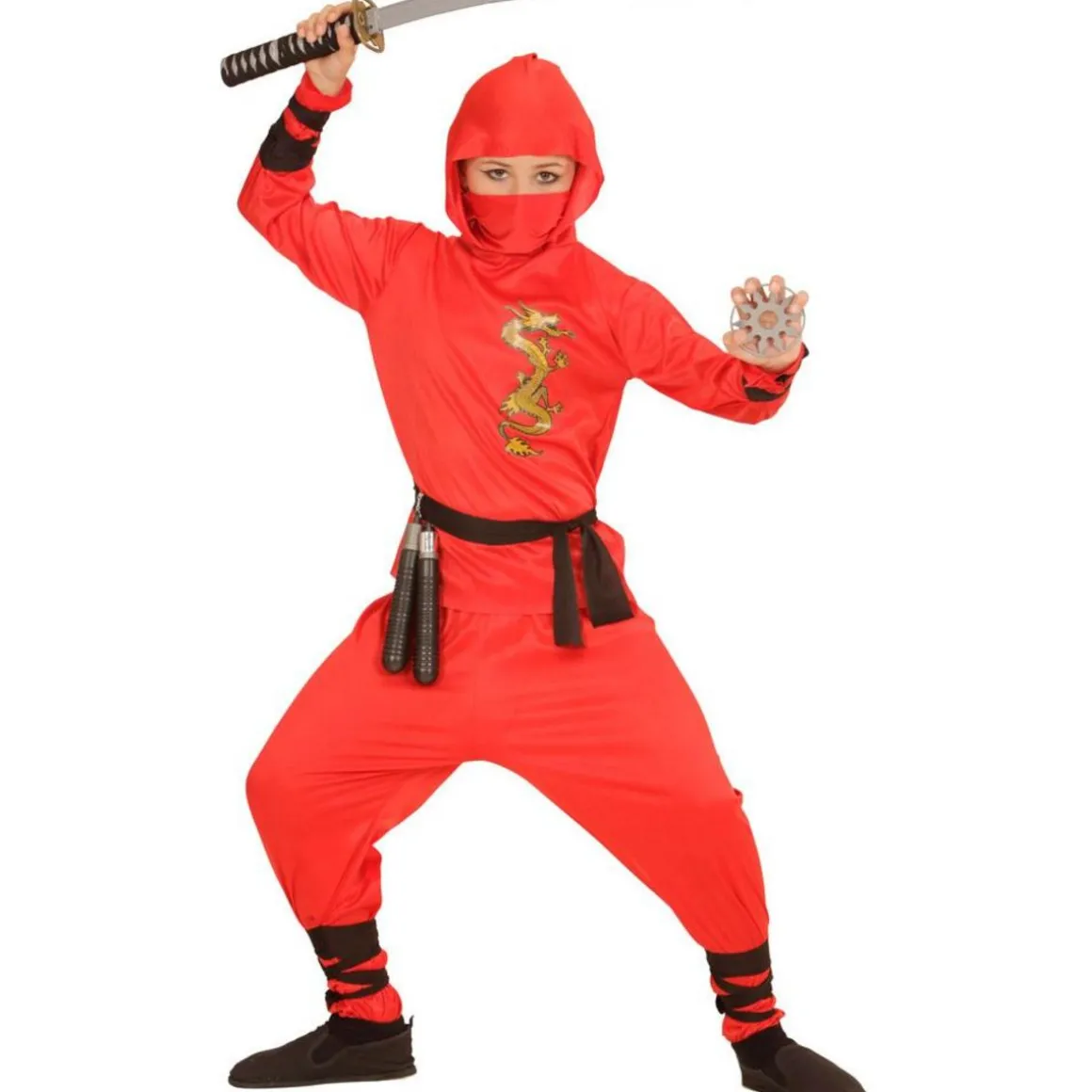 Déguisement du petit Ninja - Enfant - 8/10 ans (128 à 140 cm)