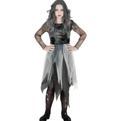 Déguisement esprit fantomatique - Fille - 8/10 ans (128 à 140 cm)