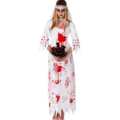 Déguisement Mariée Ensanglantée - Femme - M/L